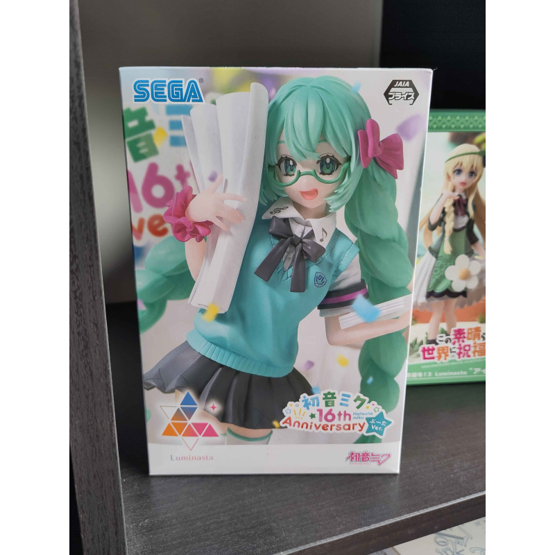 HATSUNE MIKU - Figurine Luminasta - 16è anniversaire