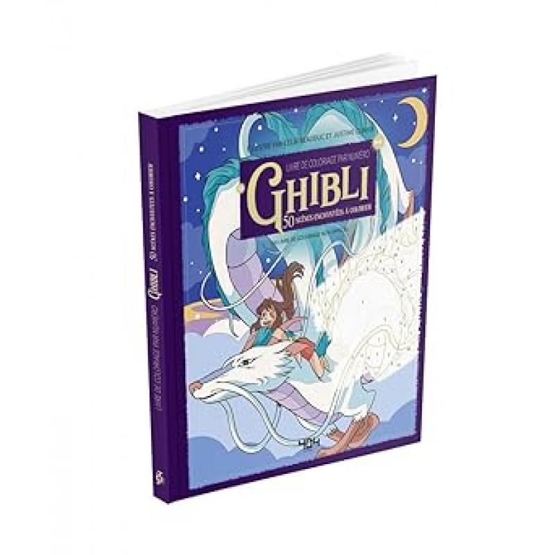 COLORIAGES PAR NUMERO - GHIBLI