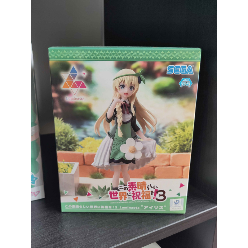 KONOSUBA SOIS BÉNI MONDE MERVEILLEUX ! - Figurine Luminasta - Iris 17 cm