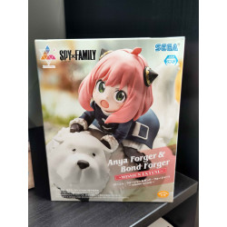 SPYxFAMILY - Figurine Luminasta - Anya & Bond Forger - Mission expended