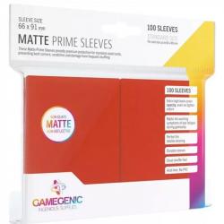 GAMEGENIC - Sleeve matte prime RED x100