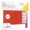 GAMEGENIC - Sleeve matte prime RED x100