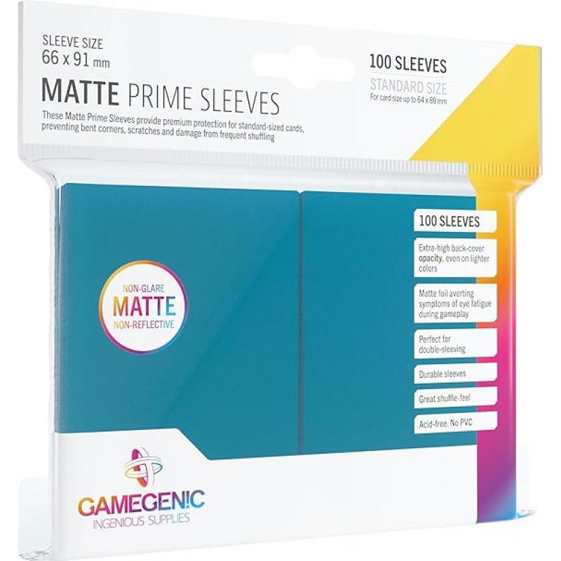 GAMEGENIC - Sleeve matte prime BLUE x100