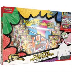 POKÉMON - COFFRET POSTER PRENIUM - ME 2.5 - HEROS TRANSCENDANTS - MEGA LUCARIO - MEGA GARDEVOIR