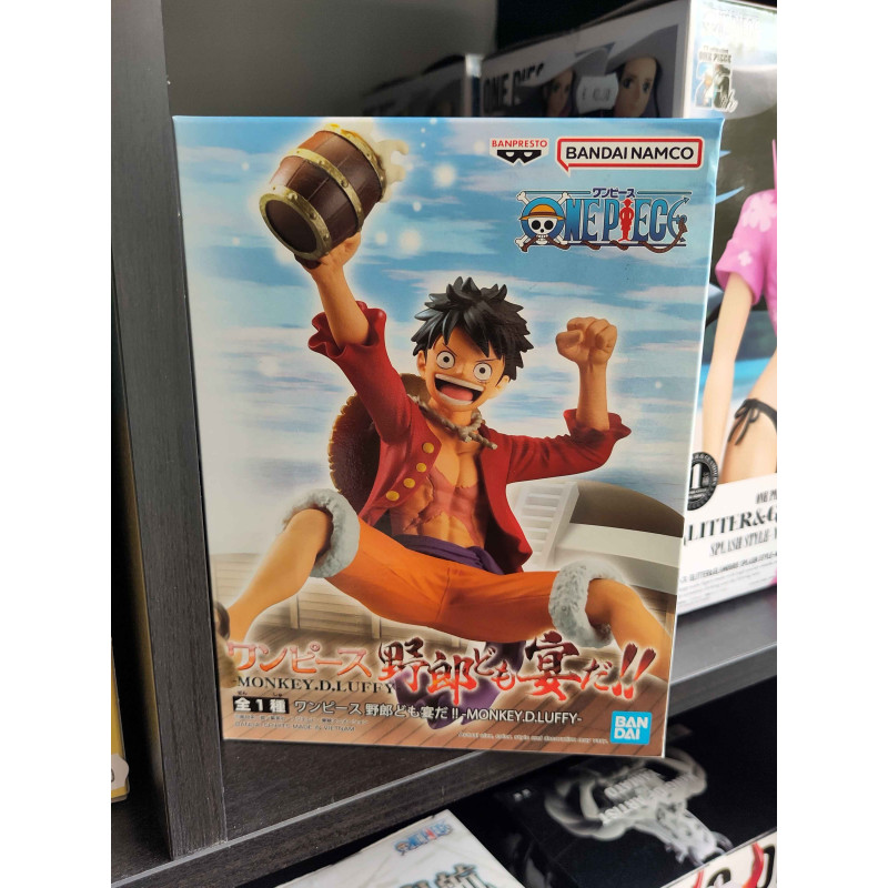 ONE PIECE IT'S A BANKET - Figurine Banpresto - Monkey D. Luffy