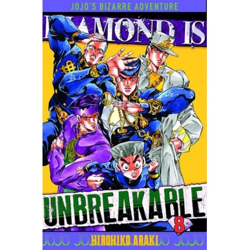 JOJO'S BIZARRE ADVENTURE - PART 04 - DIAMOND IS UNBREAKABLE - Tome 08