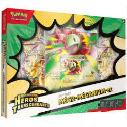 POKÉMON - COFFRET HEROS TRANSCENDANTS - MEGA EVOLUTION EX - ALIGATUEUR / MEGANIUM / ROITIFLAMME