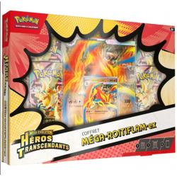 POKÉMON - COFFRET HEROS TRANSCENDANTS - MEGA EVOLUTION EX - ALIGATUEUR / MEGANIUM / ROITIFLAMME