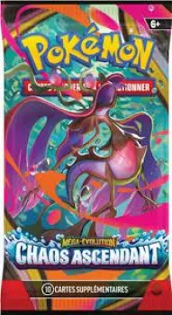 POKÉMON - Tripack 3 Boosters - ME04 - CHAOS ASCENDANT