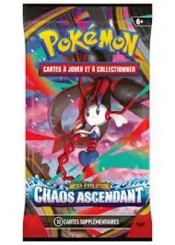 POKÉMON - Tripack 3 Boosters - ME04 - CHAOS ASCENDANT