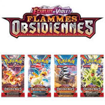 POKÉMON - BOOSTER - EV03 - FLAMMES OBSIDIENNES 