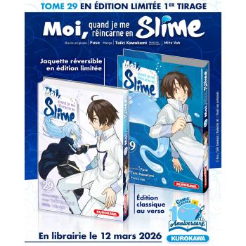 MOI, QUAND JE ME RÉINCARNE EN SLIME - Tome 29 JAQUETTE ALTERNATIVE