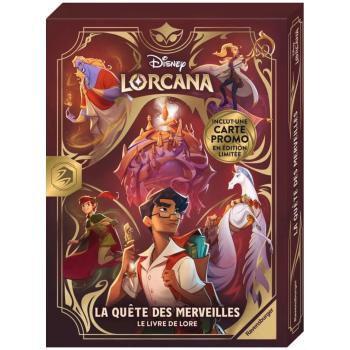 LORCANA - LA QUETE DES MERVEILLES - LE LIVRE DE LORE