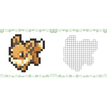 POKEMON - MES PREMIERS COLORIAGES PIXEL ART - VIVE L'AMITIE AVEC EVOLI