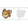 POKEMON - MES PREMIERS COLORIAGES PIXEL ART - VIVE L'AMITIE AVEC EVOLI