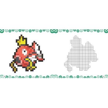 POKEMON - MES PREMIERS COLORIAGES PIXEL ART - VIVE L'AMITIE AVEC EVOLI