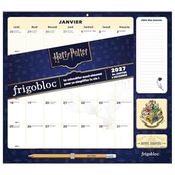 HARRY POTTER - Frigobloc mensuel 2027 (jan. 27 - déc. 27)  