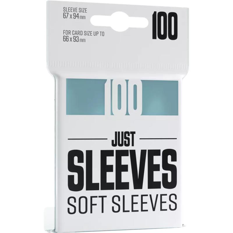 GAMEGENIC- 100 JUST SLEEVES SOFTSLEEVESGAMEGENIC