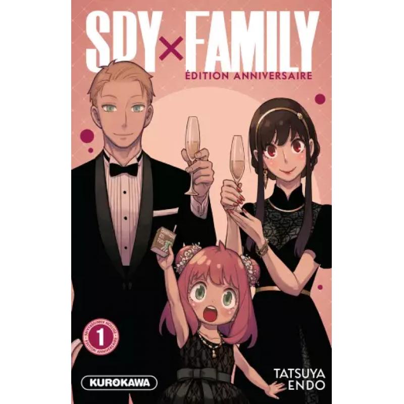SPY X FAMILY - Tome 01 - ANNIVERSAIRE 20 ANS KUROKAWA