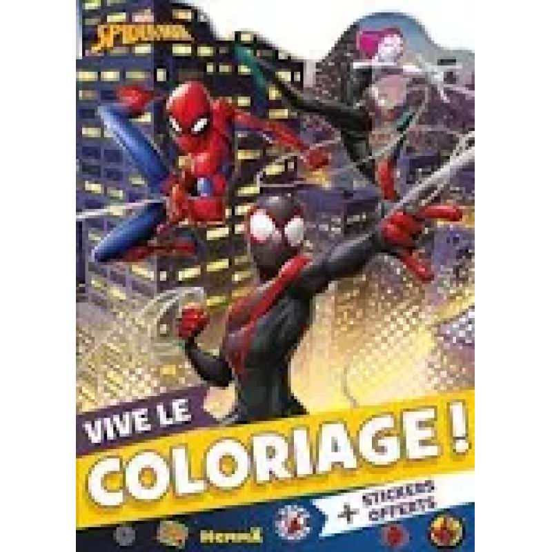 SPIDER-MAN - VIVE LE COLORIAGE !