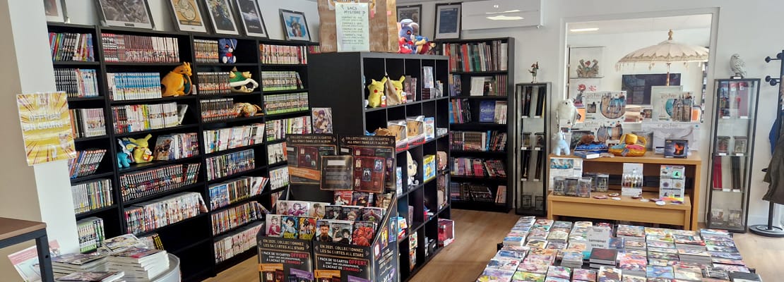 Boutique spécialisé manga / comics / produits dérivés